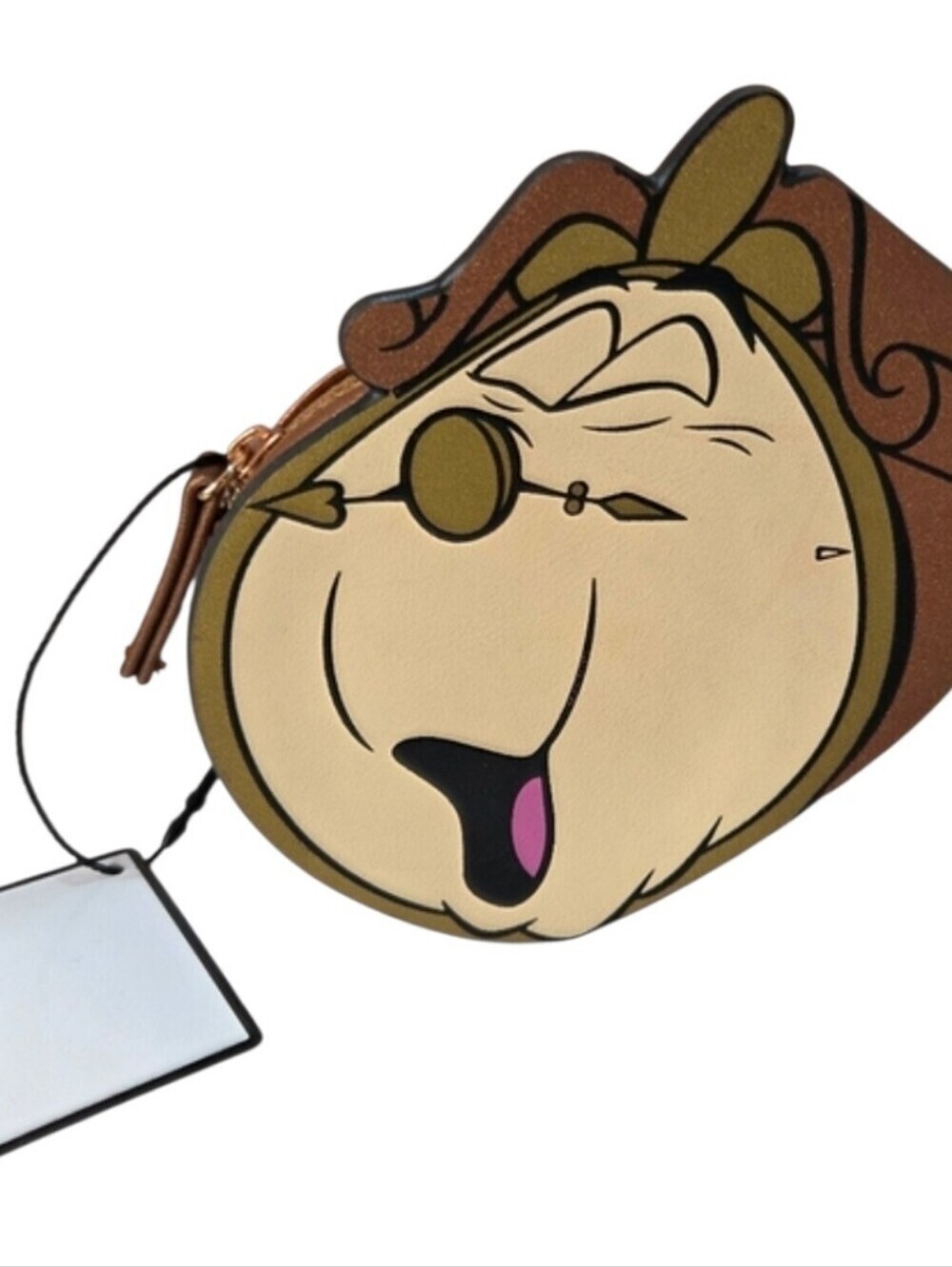 🤎▪️Disney▪️Uk Exclusive cogsworth Coin Pouch /purse Wallet